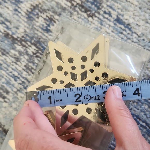 NIB IKEA Strala 12 piece gold star light cover set - Picture 6 of 8